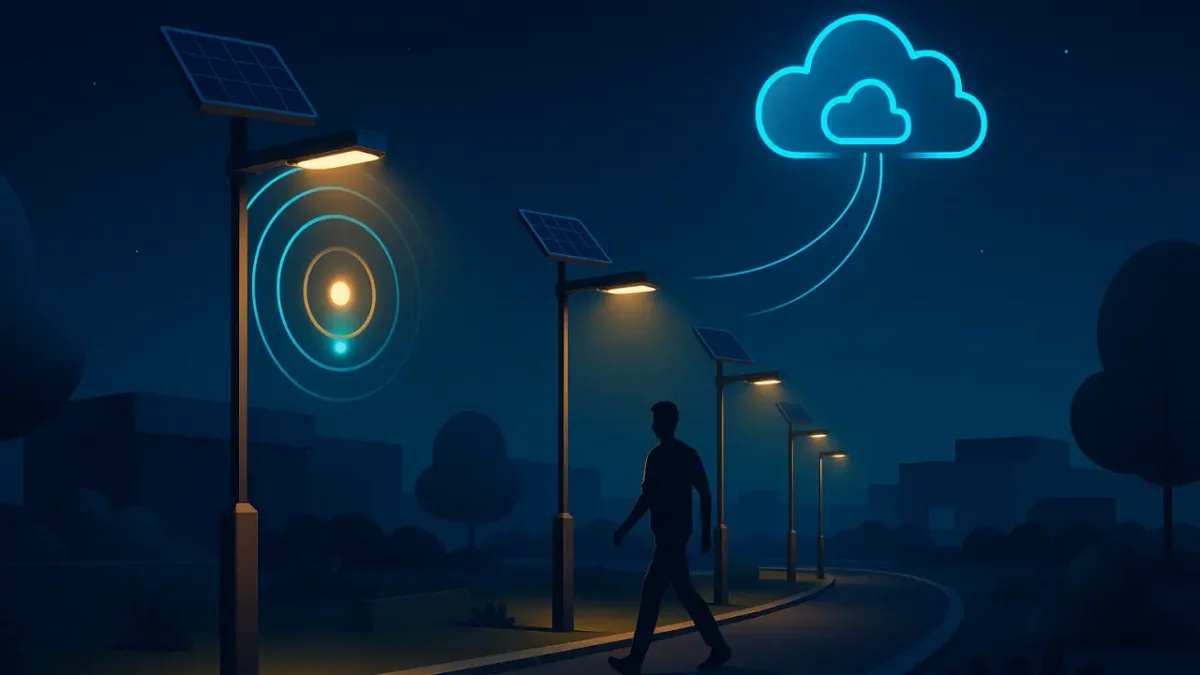 Pencahayaan Jalur Malam: Sensor Gerak, Panel Surya, dan Kontrol Cloud