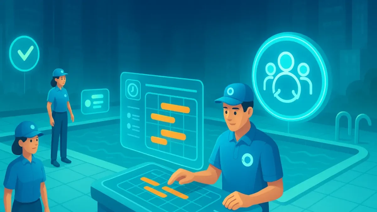 Penjadwalan Operator Kolam: Shift Fleksibel Terintegrasi Kalender Online Masyarakat