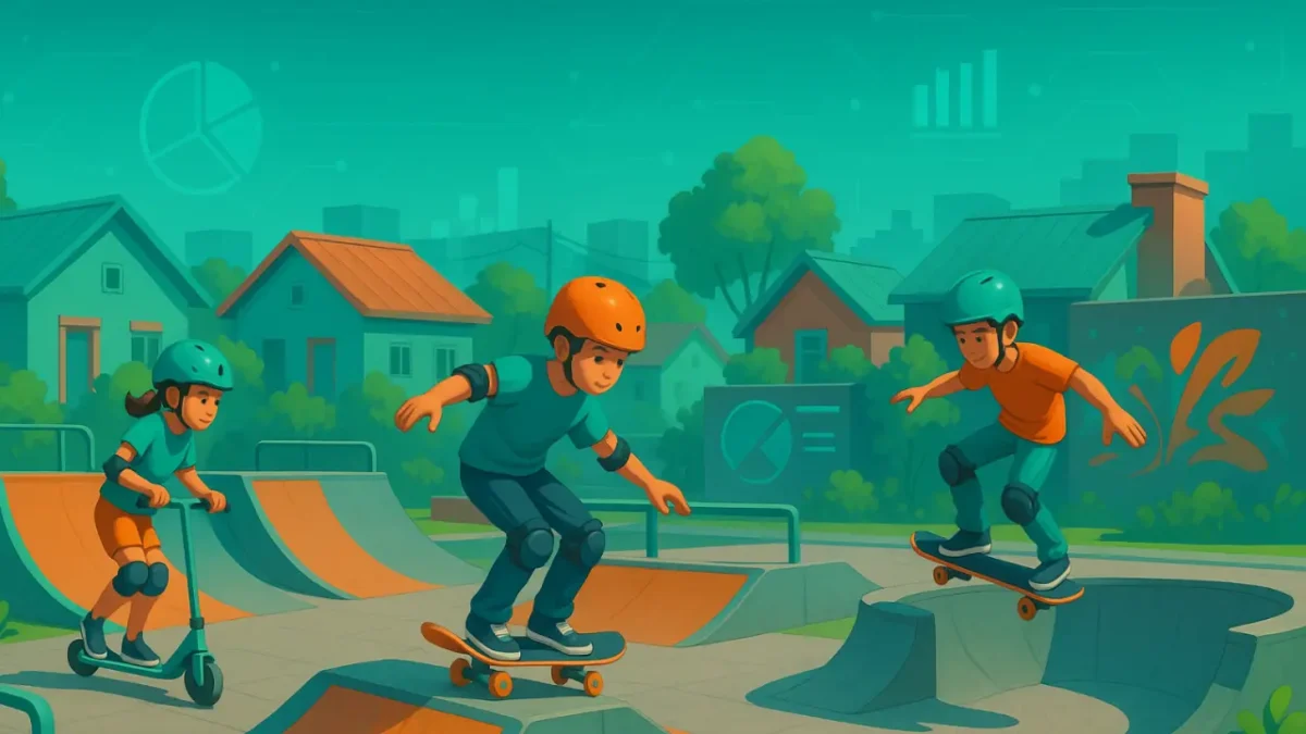 Skatepark Mini di Kelurahan: Cara Murah Aman dengan Survei Web Komunitas